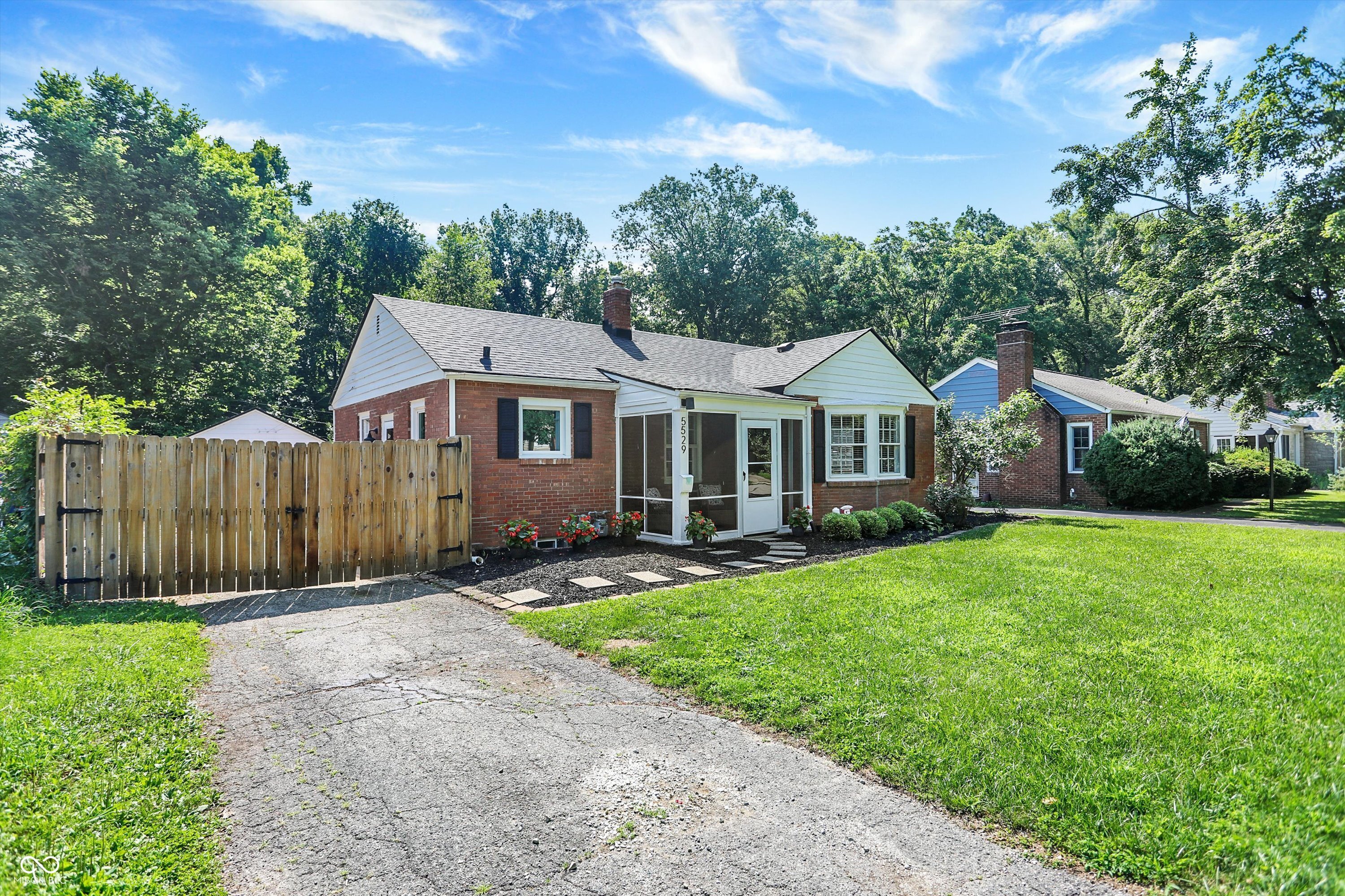 Property Photo: 5529 Primrose Avenue IN 46220