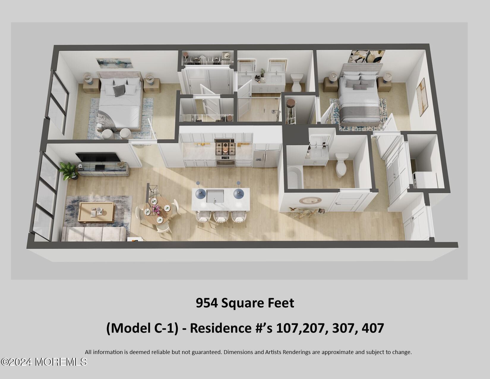 Property Photo:  3 5th Avenue Residence 207  NJ 07753 