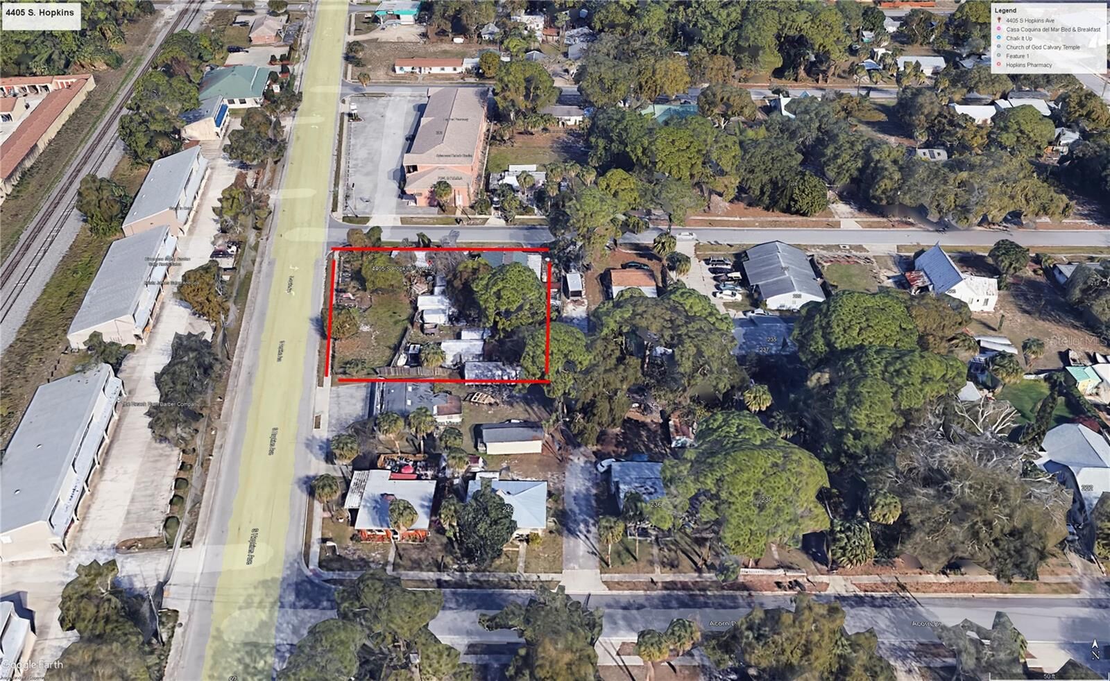 Property Photo: 4405 S Hopkins Avenue FL 32780