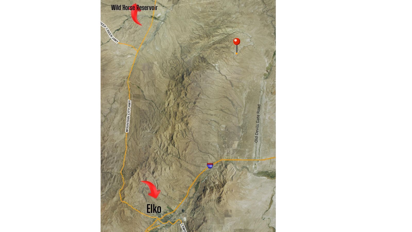 Property Photo:  00657D022 Sec/Lot 30 Twn/Block 38N Rng 57E A  NV 89801 