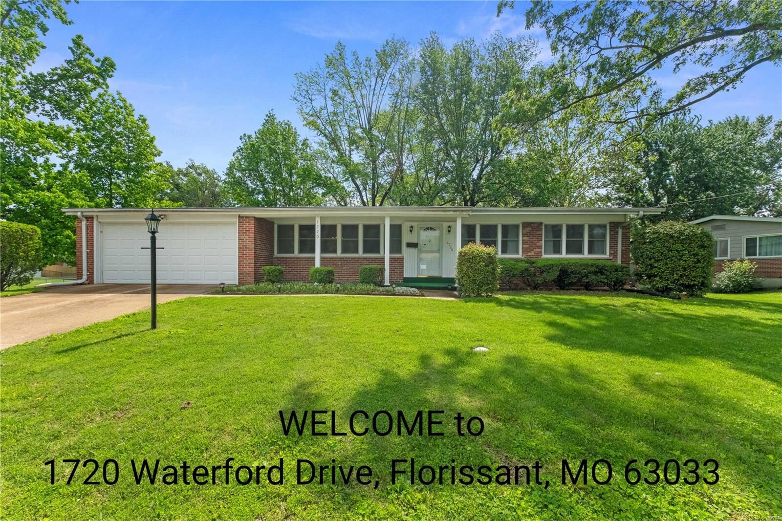 Property Photo:  1720 Waterford Drive  MO 63033 