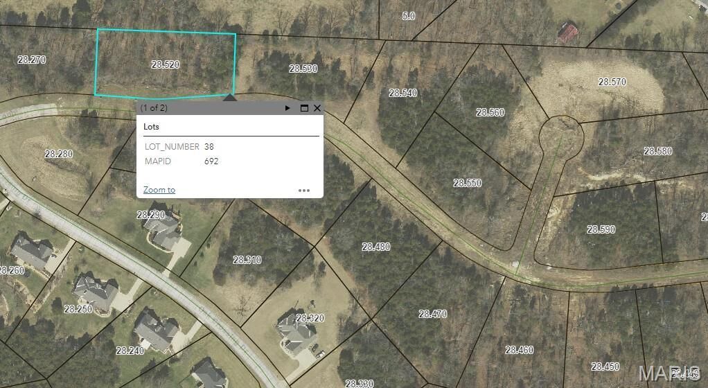Property Photo:  (Lot #38) Scarlet Oak Loop  MO 63089 