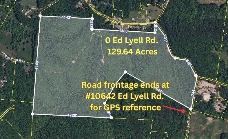 Property Photo: 0 Ed Lyell Road TN 37098