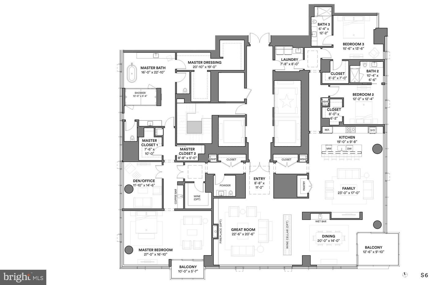 Property Photo: 1911 Walnut Street 4401 PA 19103