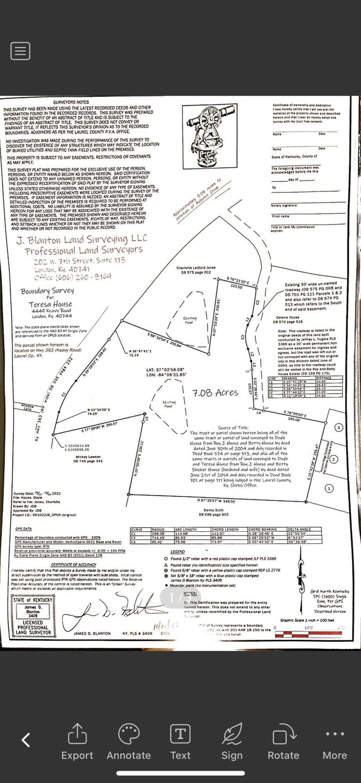 Property Photo:  999 Keavy Road  KY 40741 