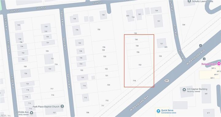 Property Photo:  .54 Ac Vaughan Ave  VA 23661 