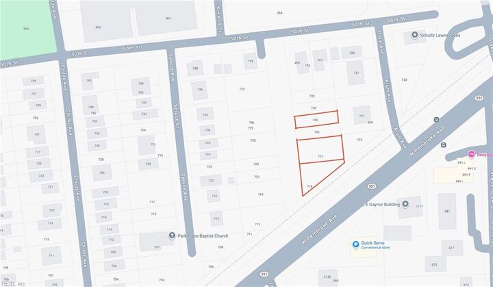 Property Photo:  .54 Ac Vaughan Ave  VA 23661 