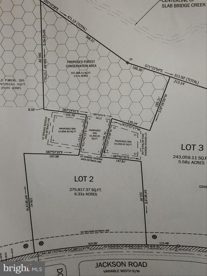 Property Photo: Lot 2 Parcel 265 Jackson Road MD 21804
