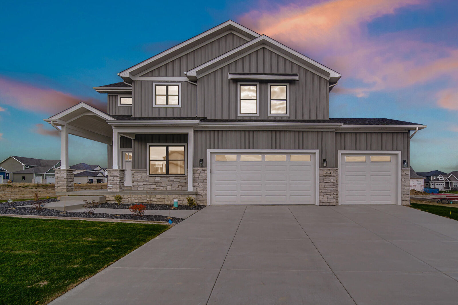 Property Photo:  5874 W 135th Place  IN 46303 