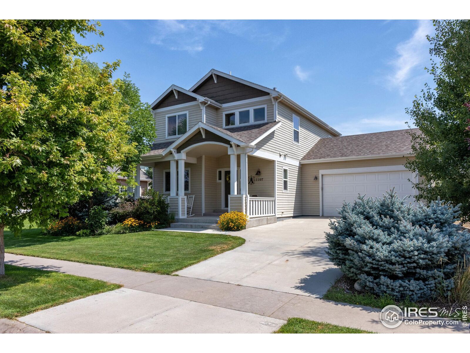 Property Photo:  1107 Crescent Dr  CO 80550 
