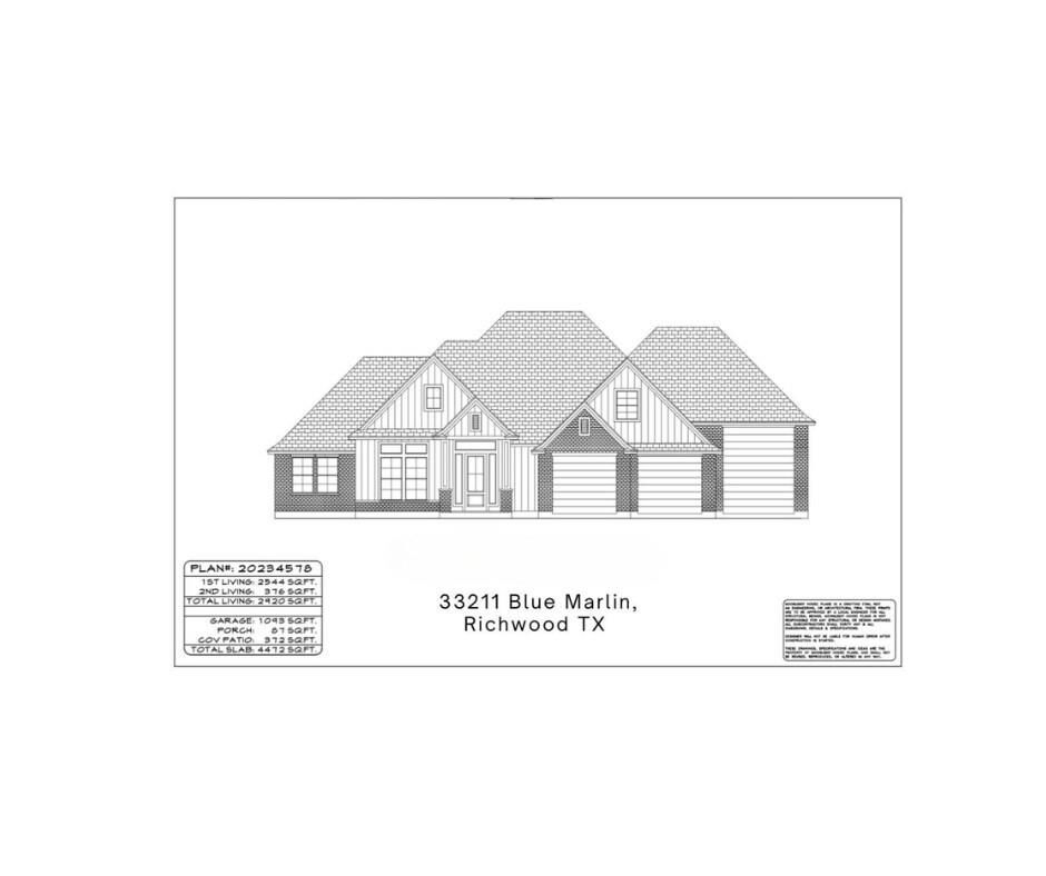 Property Photo: 33211 Blue Marlin Drive TX 77515