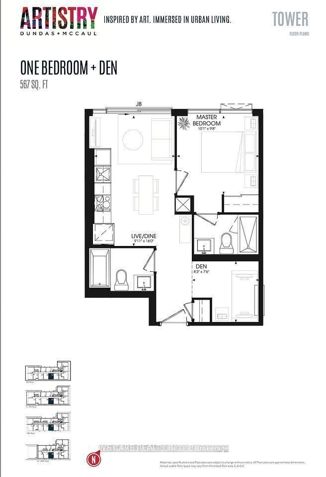 Property Photo:  280 Dundas Street W 2508  ON M5T 0E3 