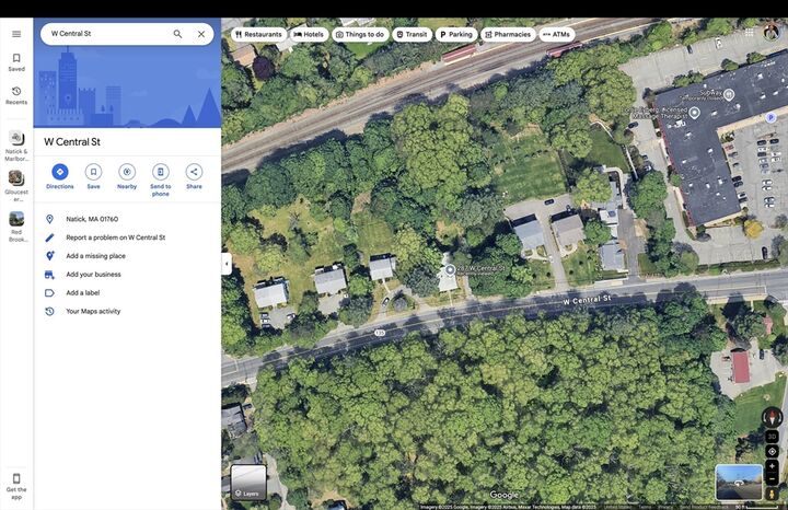 Property Photo: 287 West Central St. MA 01760