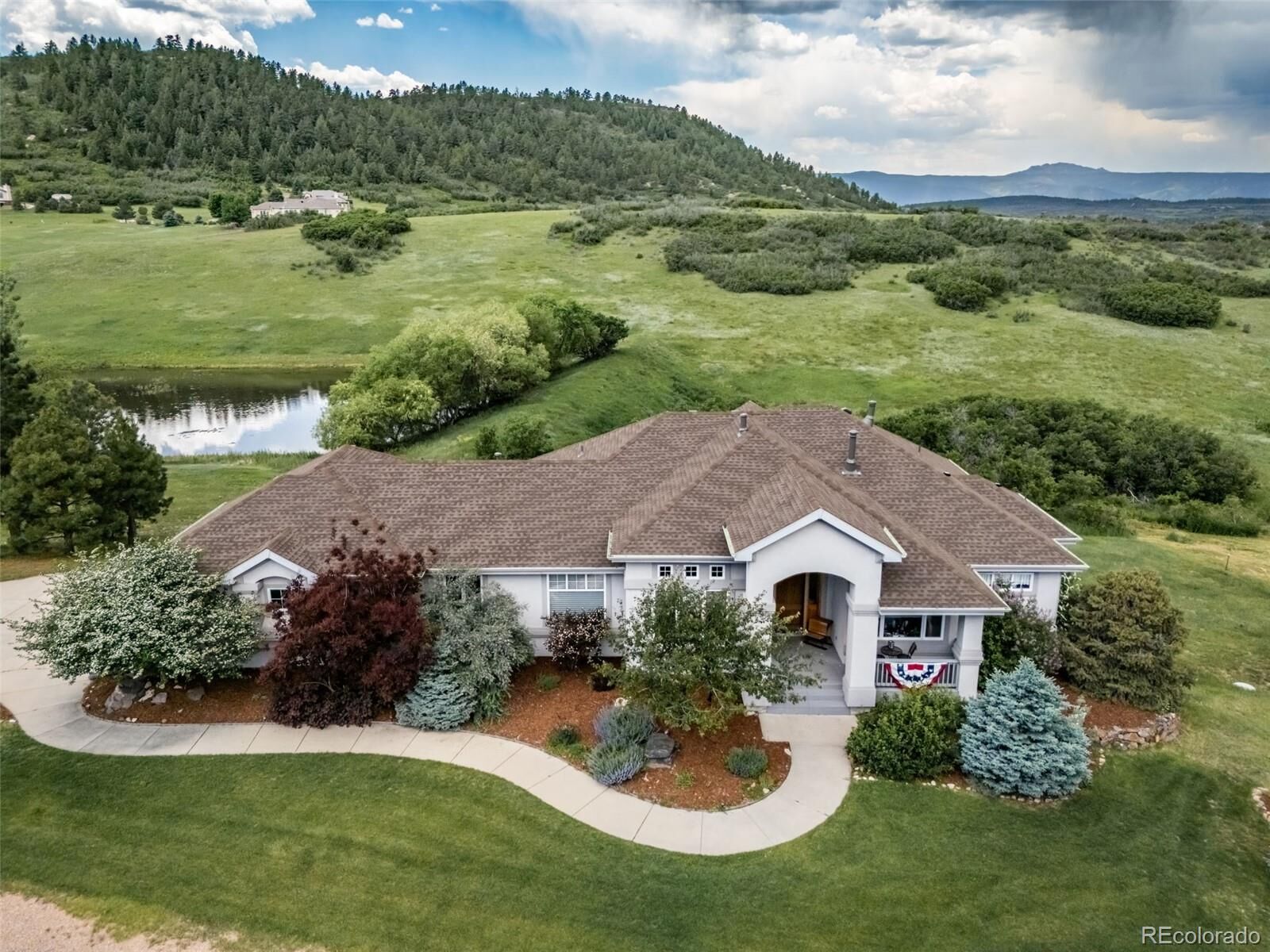 Property Photo:  4612 High Spring Road  CO 80104 