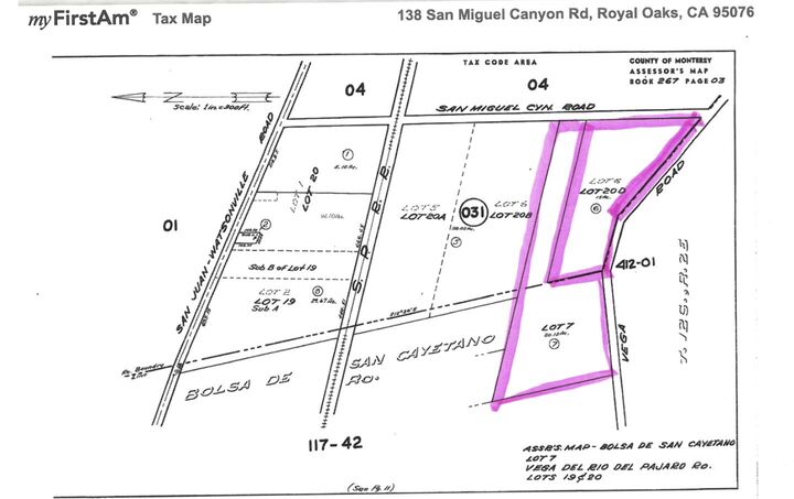 Property Photo: 120 San Miguel Road CA 93901