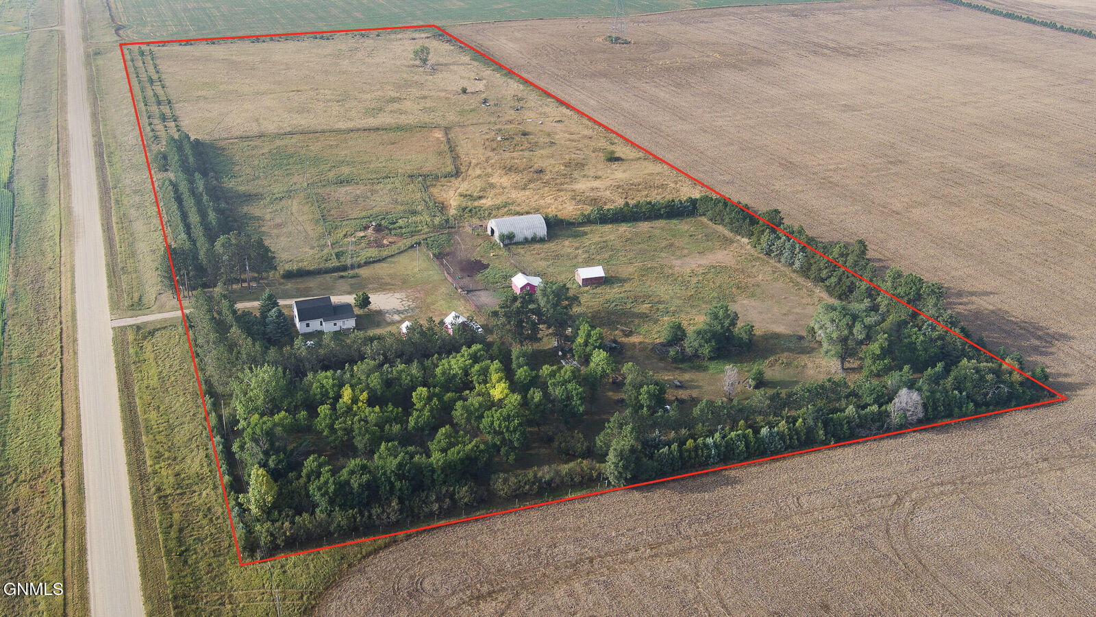 Property Photo:  5511 County Rd 20  ND 58545 