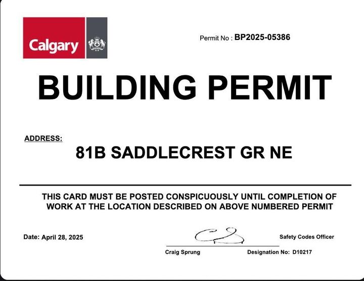 Photo de la propriété: 81 Saddlecrest Green NE AB T3J 5N4