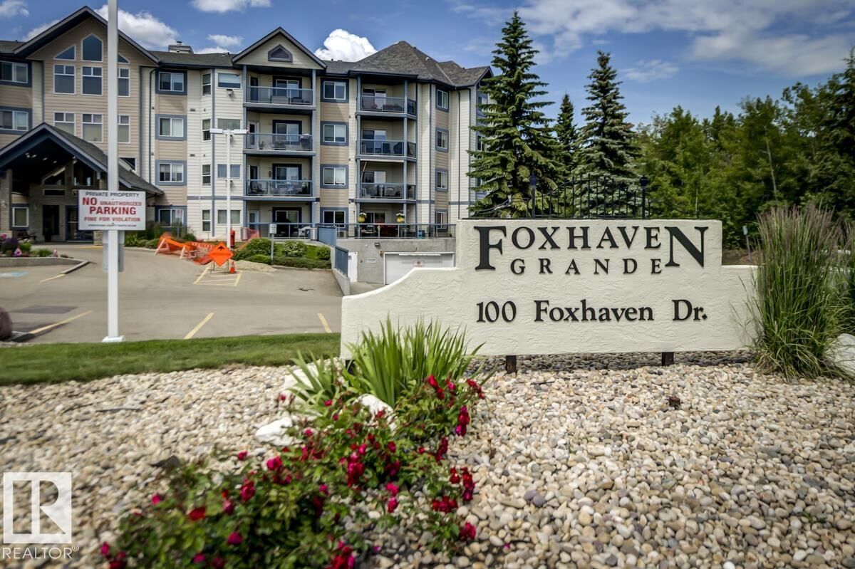 Property Photo:  100 Foxhaven Drive 318  AB T8A 6B6 