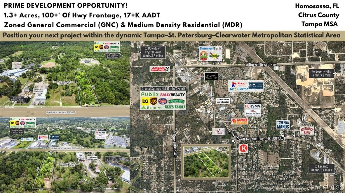 Property Photo: 6574 W Gulf To Lake Highway FL 34429