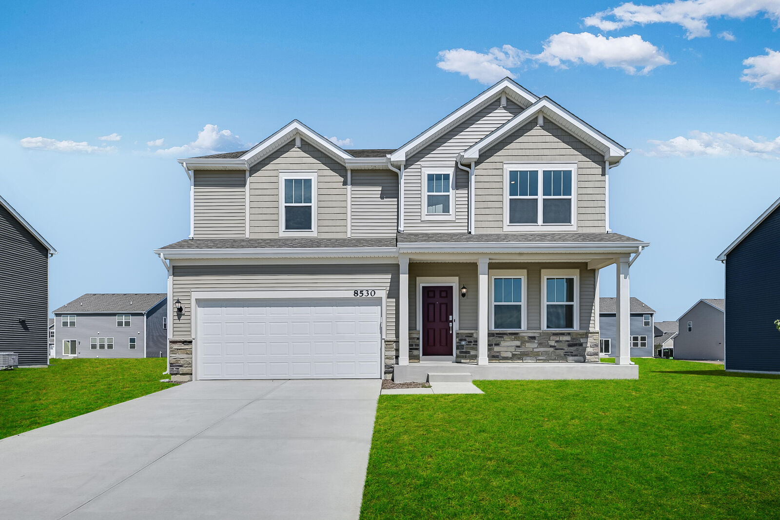 Property Photo: 8530 Middleton Drive IN 46356