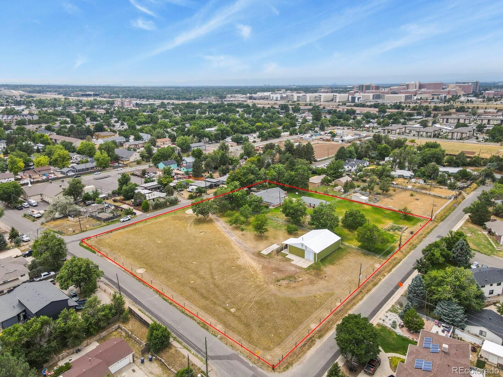 Property Photo: 14821 E 21st Avenue CO 80011
