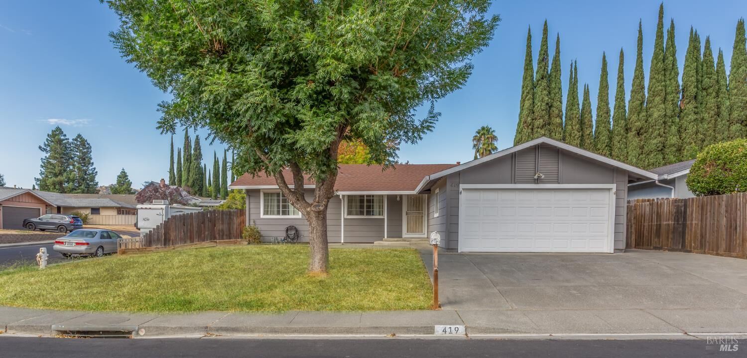Property Photo:  419 Andrea Drive  CA 95687 