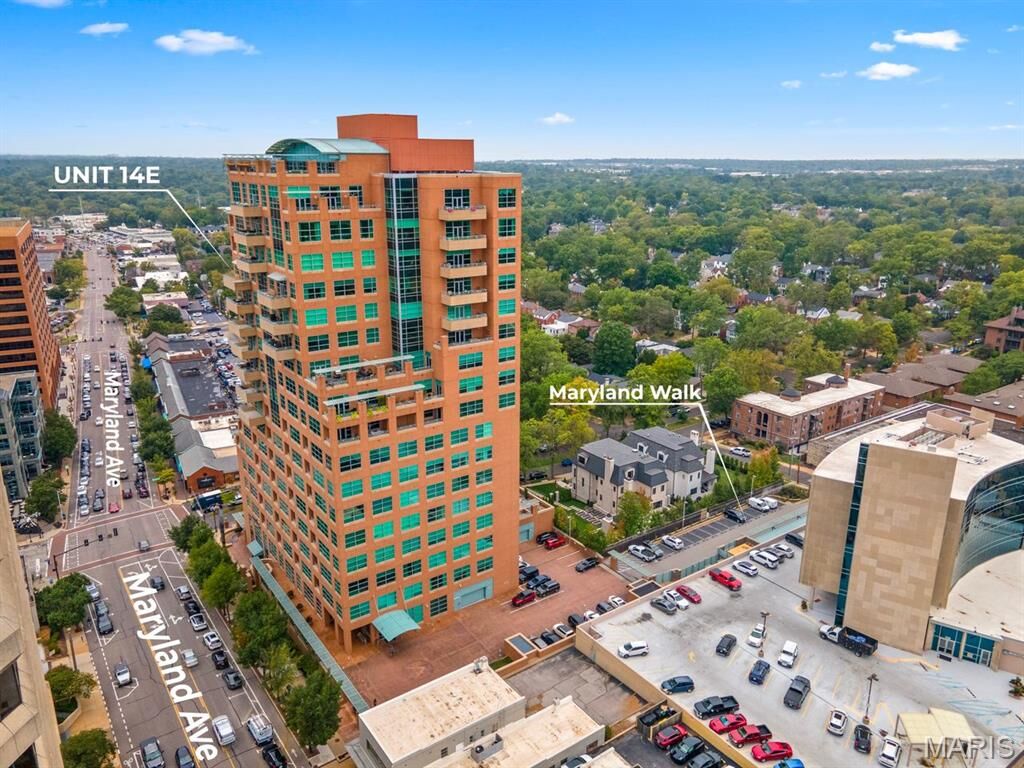 Property Photo:  8025 Maryland Avenue 14E  MO 63105 