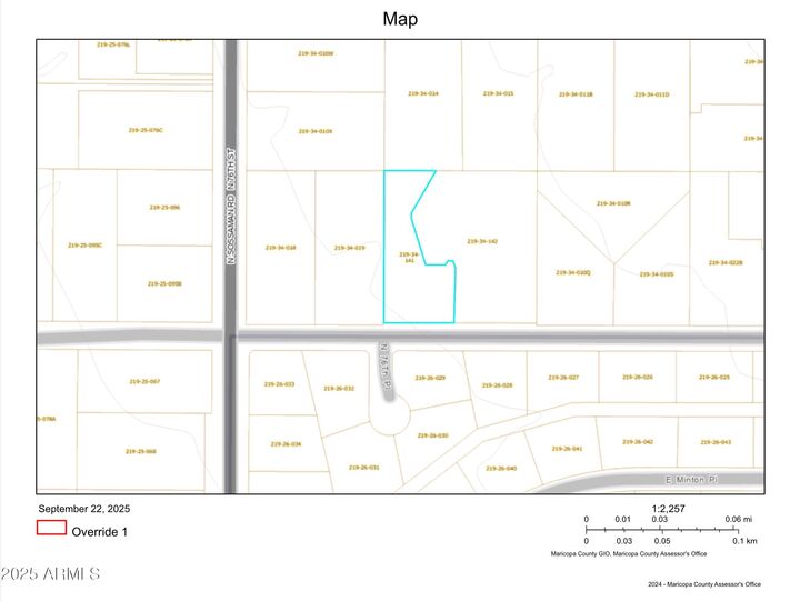 Property Photo: 7630 E Culver (Approx) Street 0 AZ 85207