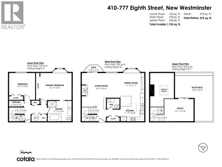 Photo de la propriété:  777 Eighth Street 410  BC V3M 3S7