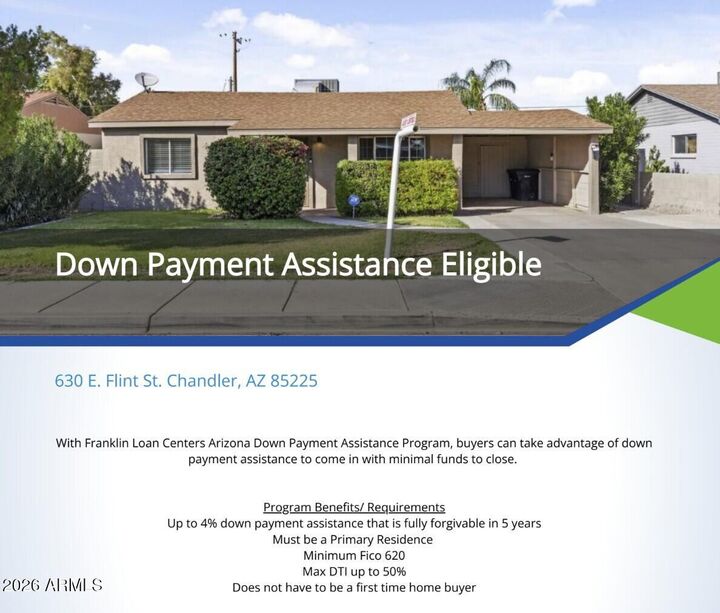 Property Photo: 630 E Flint Street AZ 85225