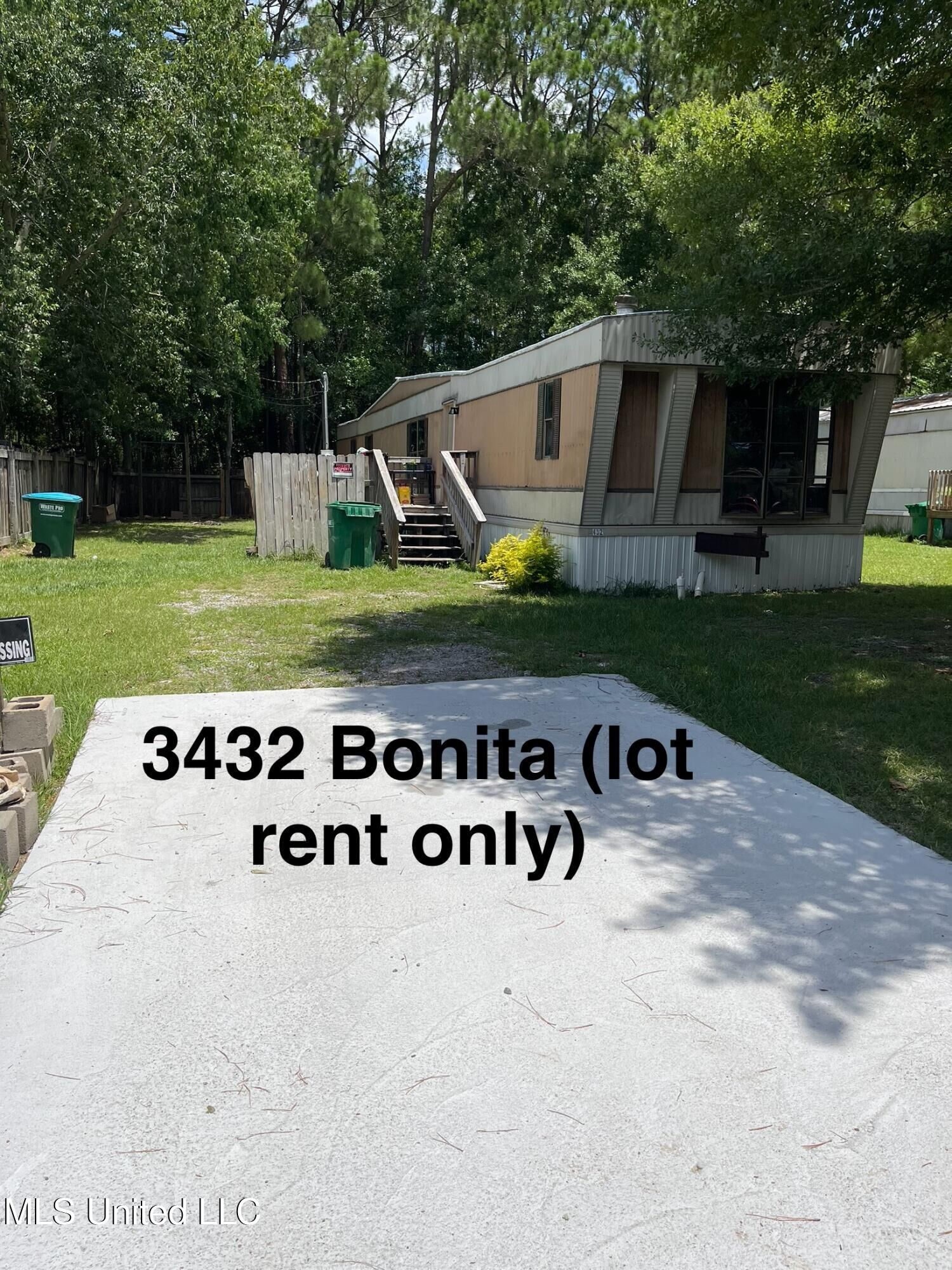 Property Photo:  3432 Bonita Road  MS 39553 