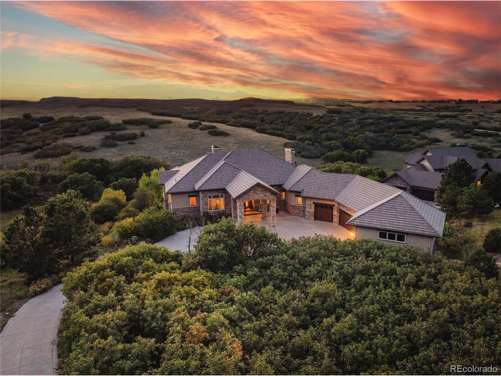 Property Photo:  13079 Whisper Canyon Rd  CO 80108 