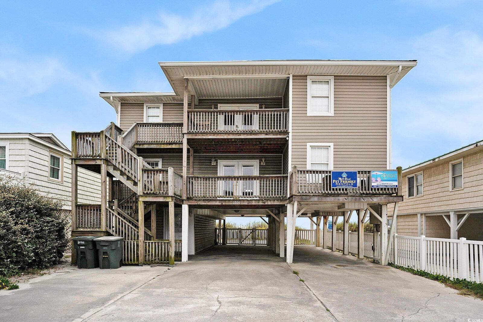 Property Photo:  2800 N Ocean Blvd.  SC 29582 