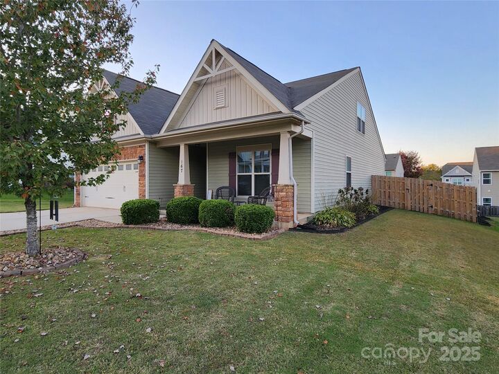 Property Photo:  167 Gage Drive  NC 28115