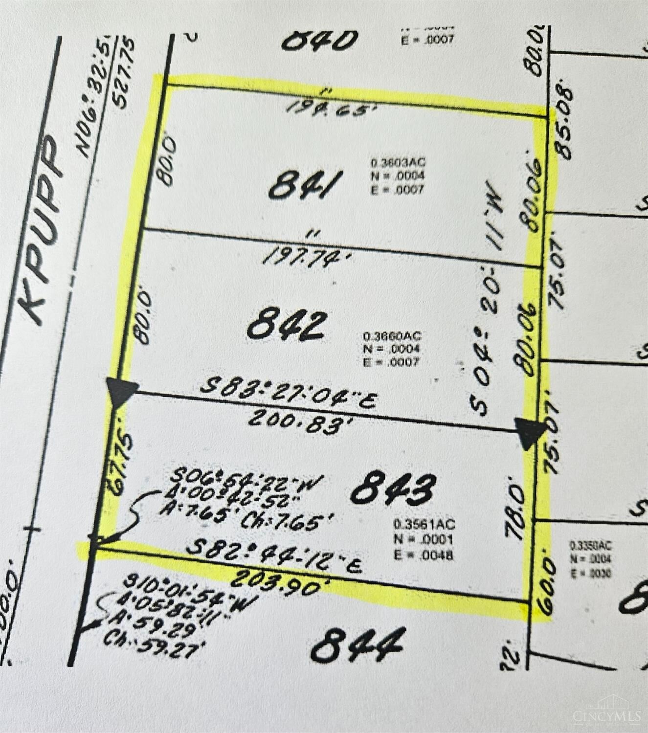 Property Photo: 841 Krupp Drive OH 45118
