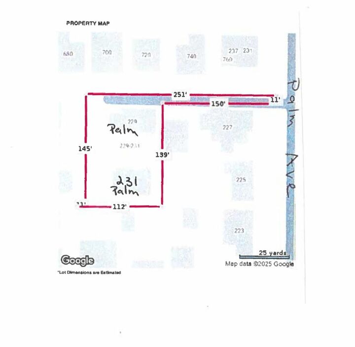 Property Photo: 229 Palm Avenue CA 95695