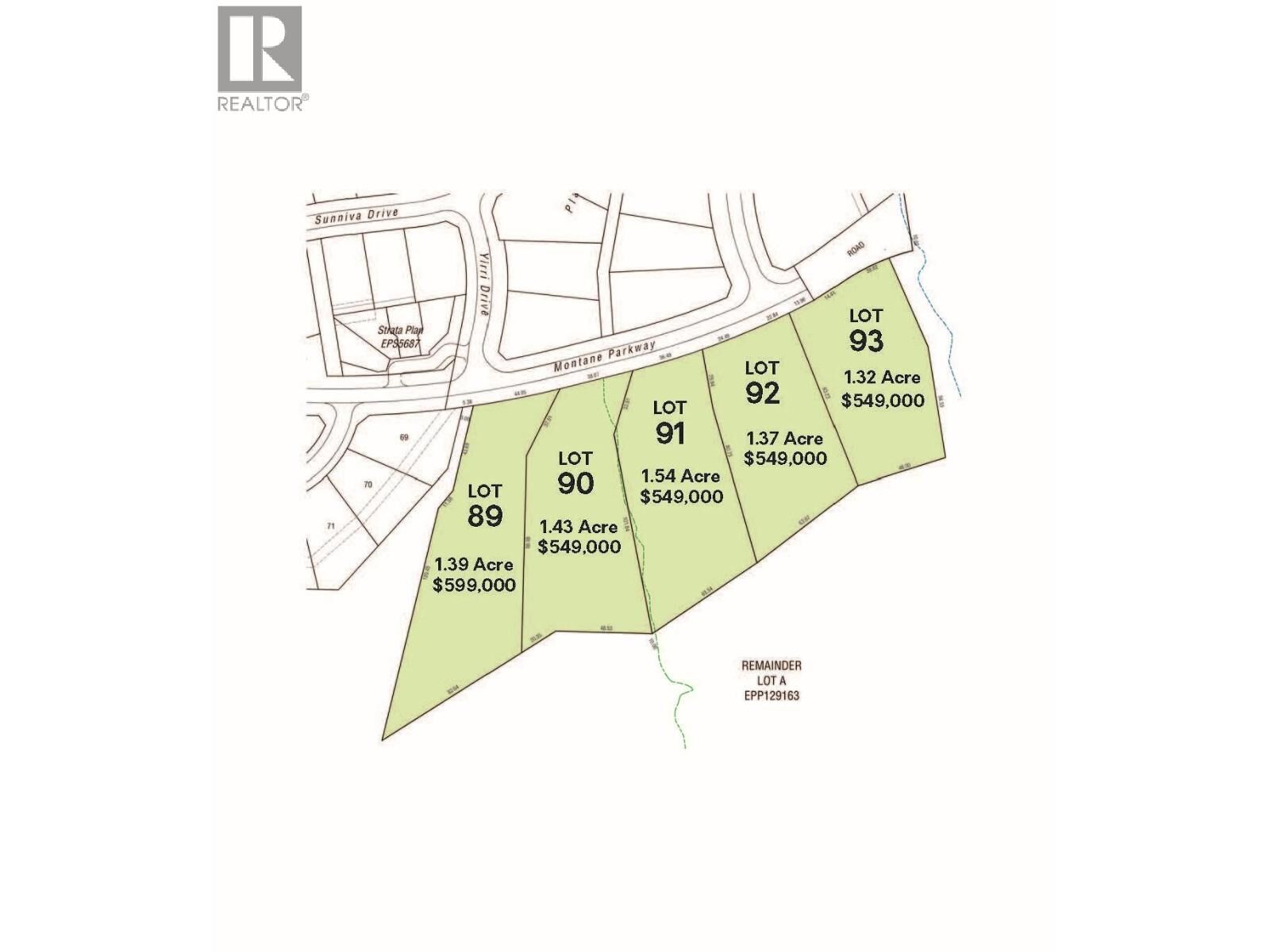 Property Photo:  Lot 92 - Montane Parkway  BC V0B 1M4 