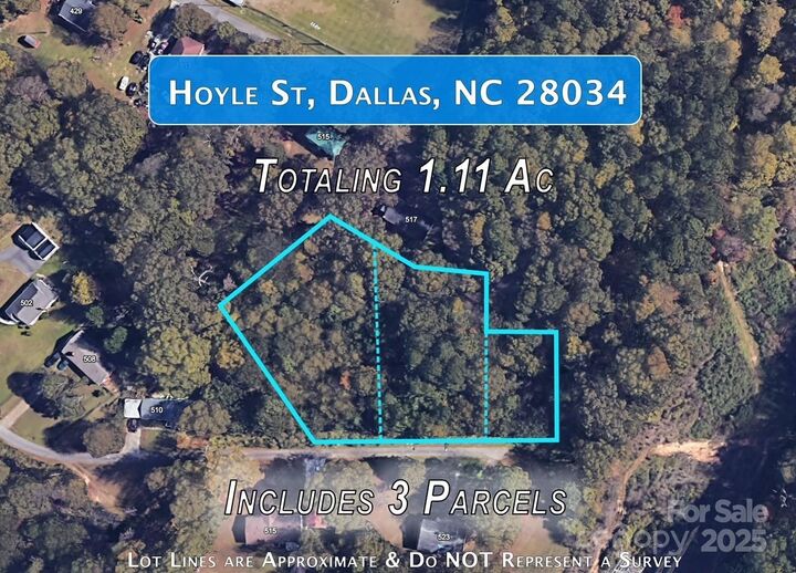 Property Photo:  0 Hoyle Street  NC 28034 