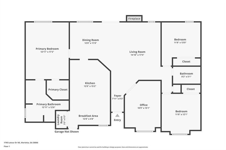 Property Photo:  1740 Latour Drive NE  GA 30066 