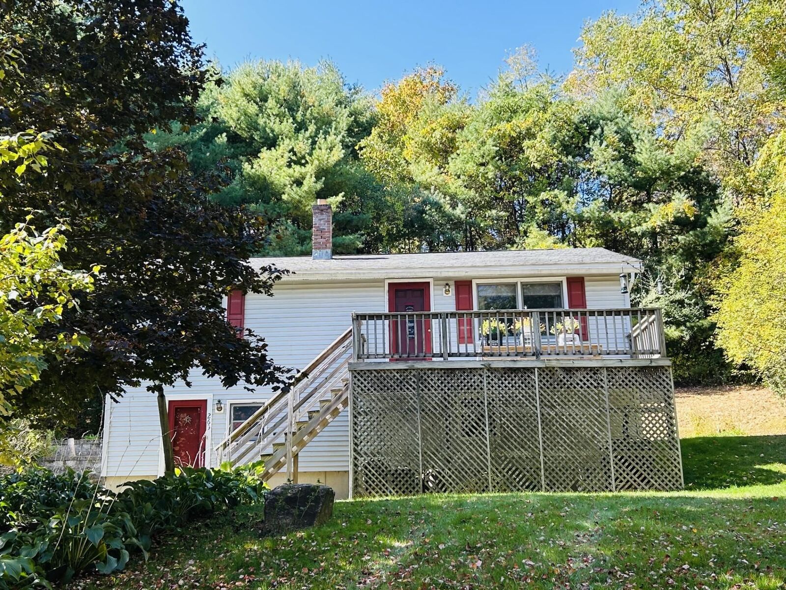 Property Photo: 263 Old Chesterfield Road NH 03451