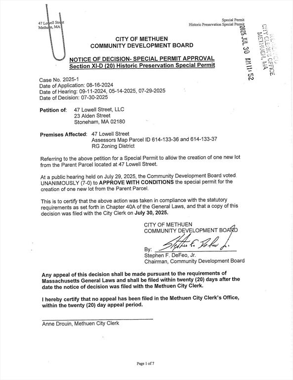 Property Photo:  47 Lowell St  MA 01844 