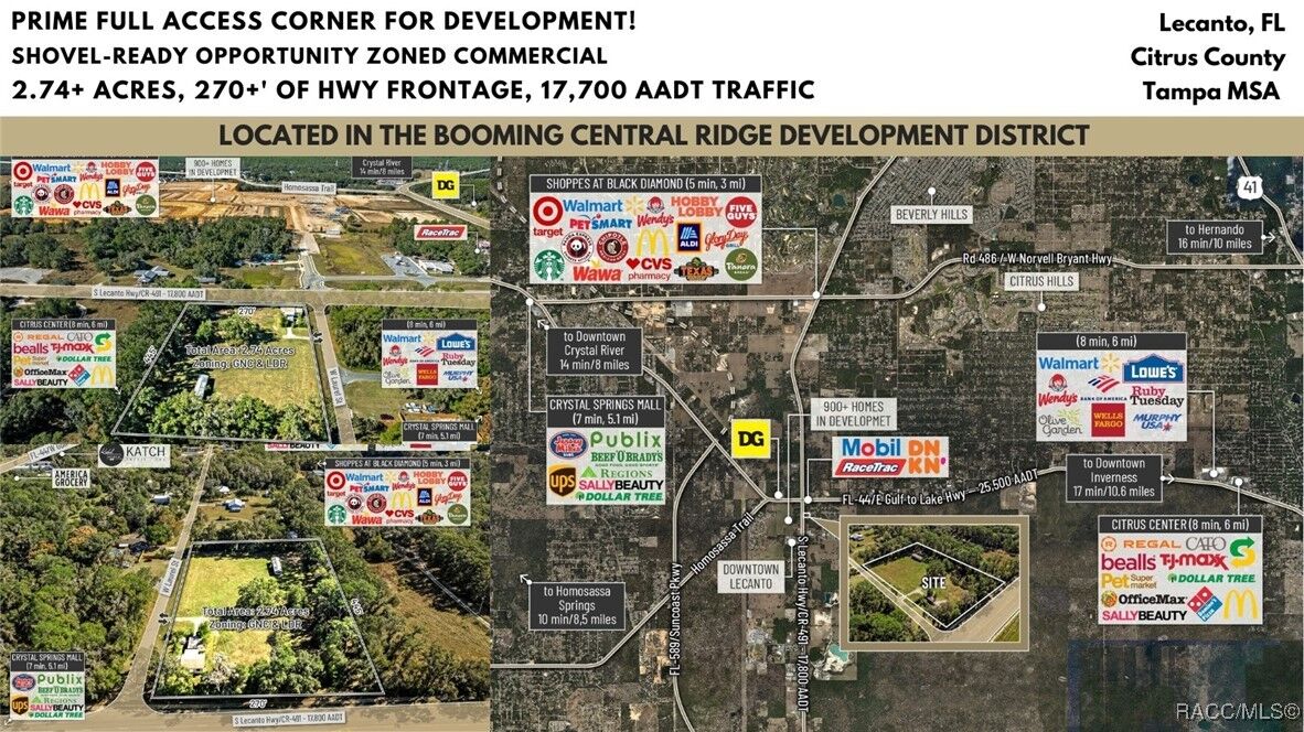 Property Photo:  3228 & 3164 W Laurel Street  FL 34461 