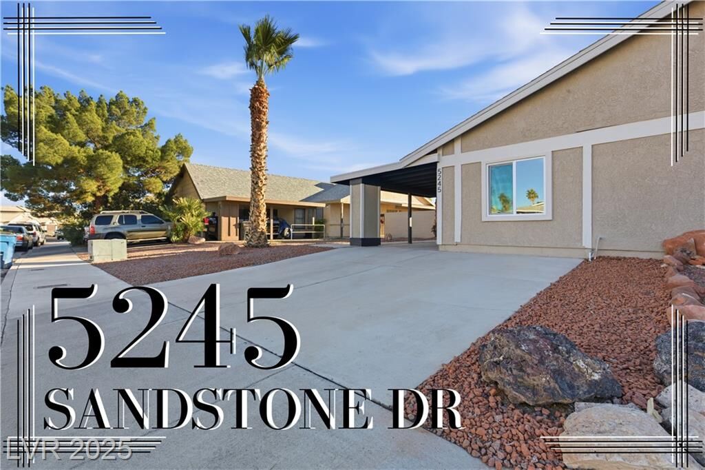 Property Photo:  5245 Sandstone Drive  NV 89142 