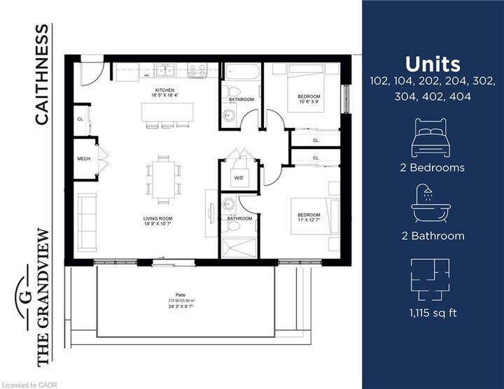 Property Photo:  80 Caithness Street W 404  ON N3W 1B2 