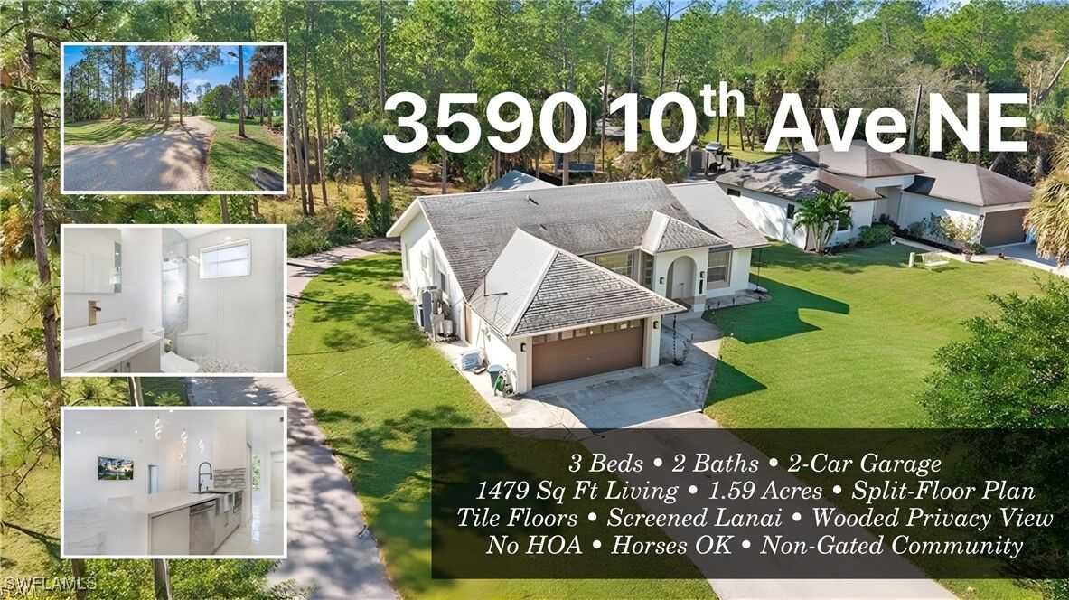 Property Photo: 3590 10th Avenue NE FL 34120