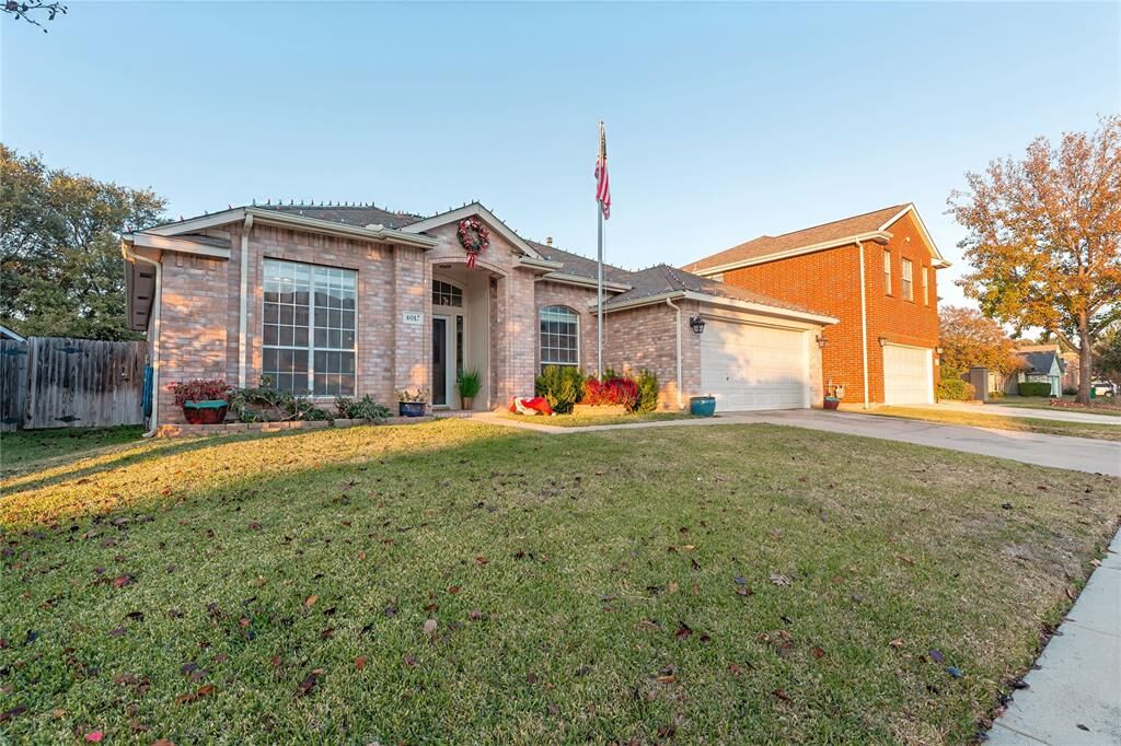 Property Photo:  4017 Azalea Drive  TX 76137 