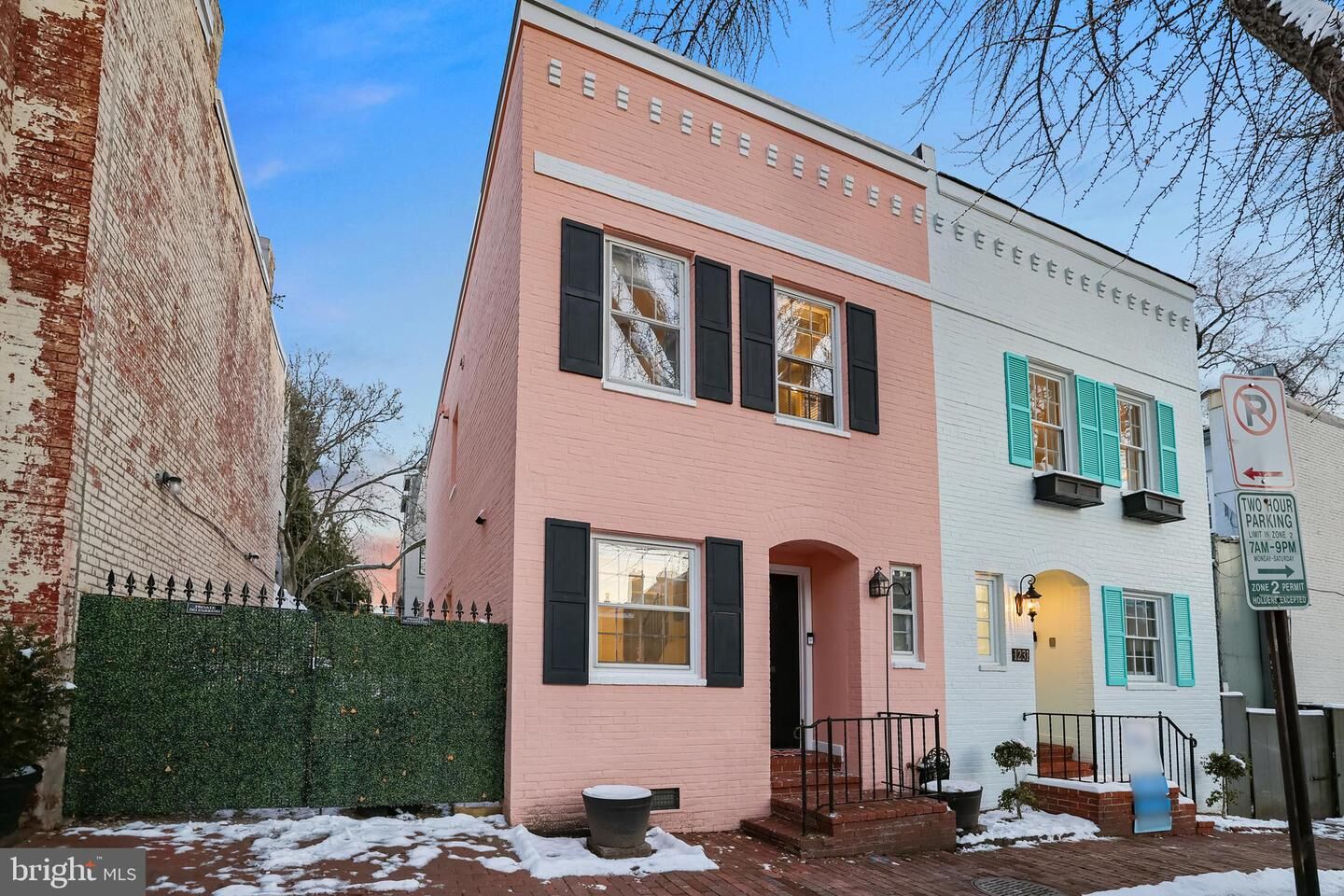 Property Photo: 1233 Potomac Street NW DC 20007