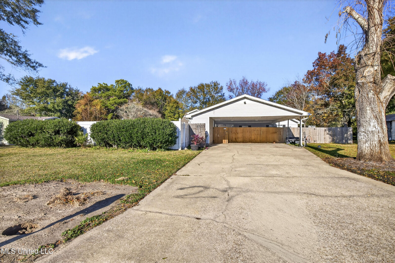 Property Photo:  4503 Dunham Street  MS 39567 