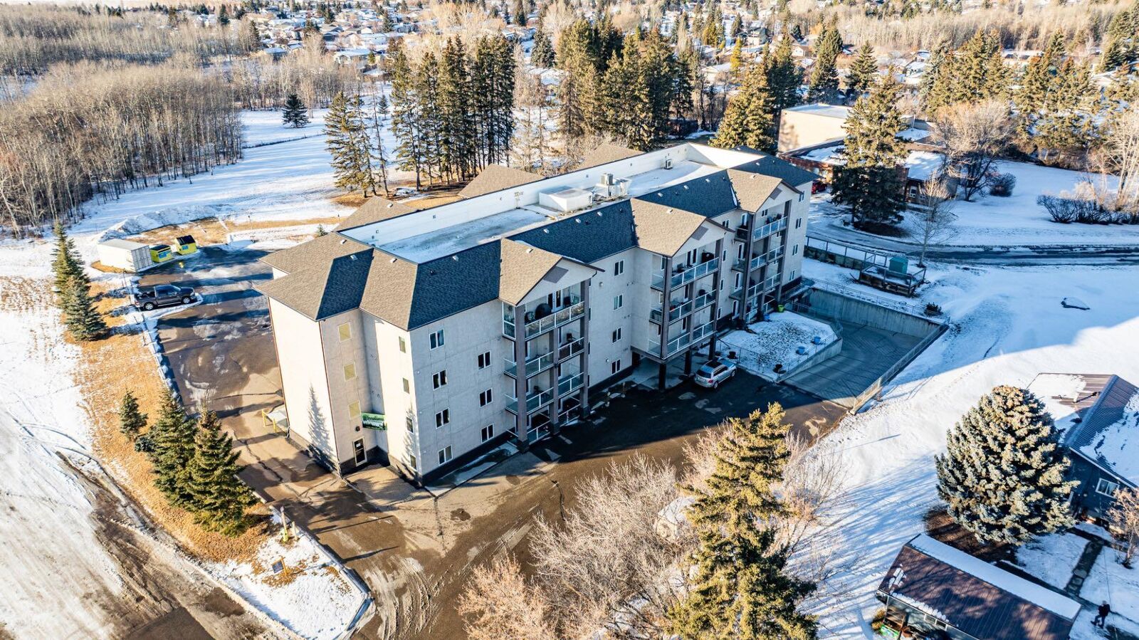 Property Photo: 5205 Woodland Road 106 AB T4G 0B2