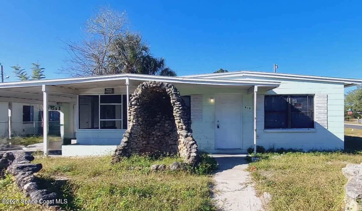 Property Photo:  419 N Fiske Boulevard  FL 32922 
